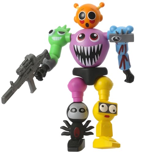 Sprunki Action Figures 2 Pack, Office Desk Decor, Gifts for Kids M738827