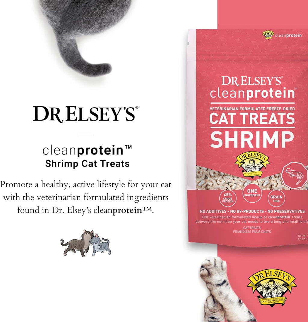 Dr. Elsey's Freeze-Dried Shrimp Cat Treats 0.5 oz R812896