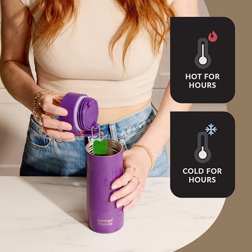 Contigo AUTOSEAL West Loop Vacuum-Insulated Stainless Steel Travel Mug 20 oz U753927