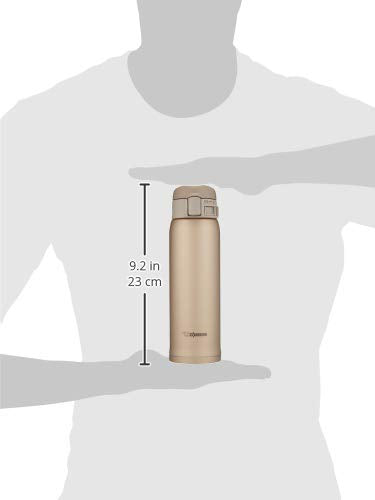 Zojirushi SM-SA60BA Stainless Steel Vacuum Insulated Mug, 20 oz, Black M947