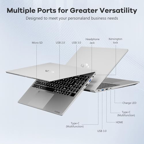 NIMO 15.6" FHD IPS Gaming Laptop, AMD Ryzen 5 6600H, 16GB RAM, 1TB SSD R298468
