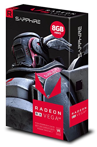 Sapphire Radeon RX Vega 64 8GB HBM2 PCI-E Graphics Card (Renewed) E735404