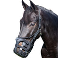Best Friend Deluxe Have a Heart Grazing Muzzle for Horses - Heart Shaped Breakaway Horse Halter Attachment, Comfortable, Padded Noseband, Adjustable V Strap - Prevents Overgrazing, Large Horse Size