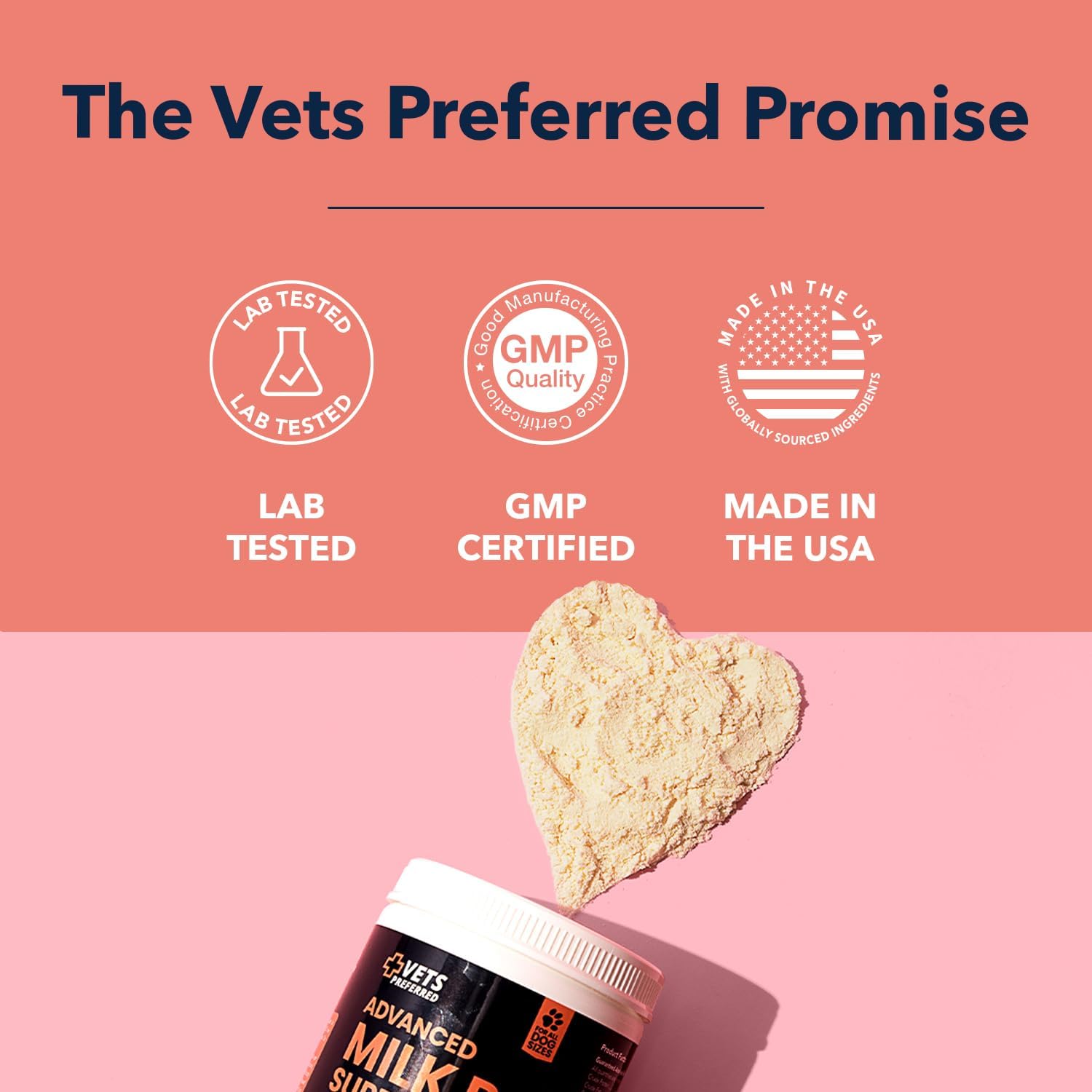 Vets Preferred Puppy Milk Replacement Formula for Dogs, 12 Oz E898