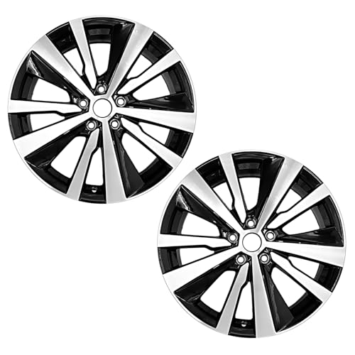 New 19 inch single rims for 2019 2020 2021 2022 Nissan Altima SV SR S SL Machined Black 19x8 inch wheels OEM Replacement Rims