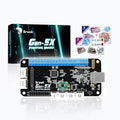 Brook Gaming Gen5X Fighting Board with Sticker - Ultimate Multi-Platform Supports PS5, XB Series, XS, Switch and PC - Lightning-Fast Response Times for Fighting Gaming 【Exclusive Version】