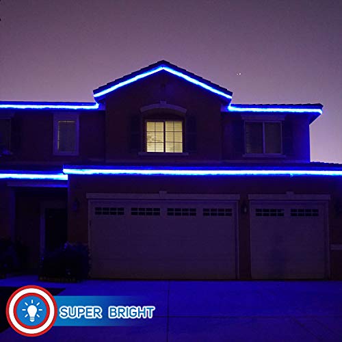 Russell Decor LED Rope Lights 50ft Blue T726229