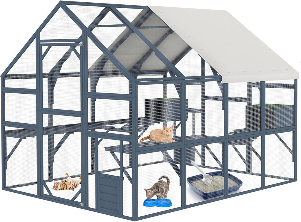 Large Catio Outdoor Cat Enclosure