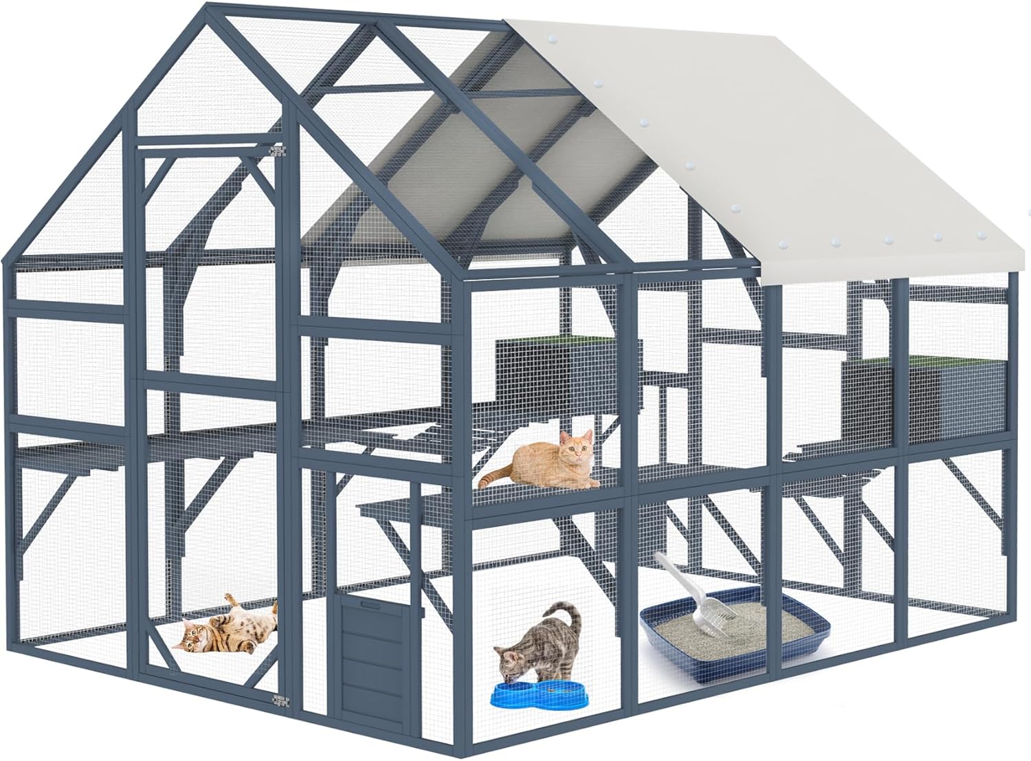 Large Catio Outdoor Cat Enclosure