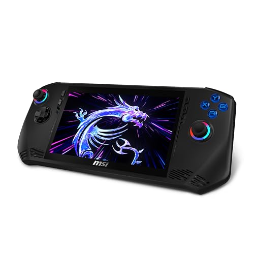 MSI Claw PC Gaming Handheld: Intel Ultra 7, 7" FHD 120Hz, 16GB, 512GB, Win 11 H32341