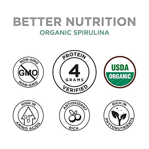 Organic Spirulina Powder 1kg USDA Certified Vegan Superfood C703
