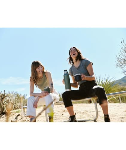 Stanley Stay-Hot Camp Mug 12 oz Insulated Stainless Steel with Press Fit Lid, Charcoal Glow H8200