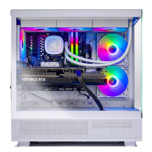 Skytech Gaming Azure 3 Desktop PC, Ryzen 7 9700X, RTX 5060, 32GB DDR5, 1TB SSD, Win 11 C168