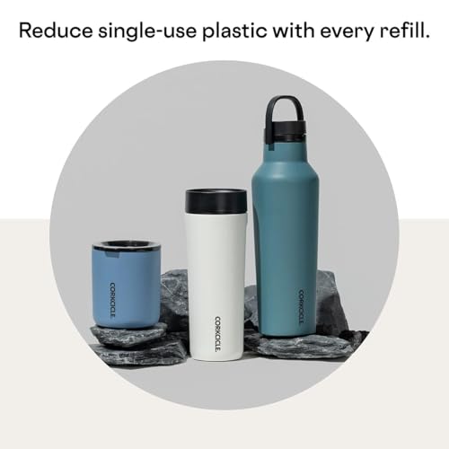 Corkcicle Commuter Cup Travel Mug Insulated Coffee Mug with Lid 17 oz Dragonfly J36810