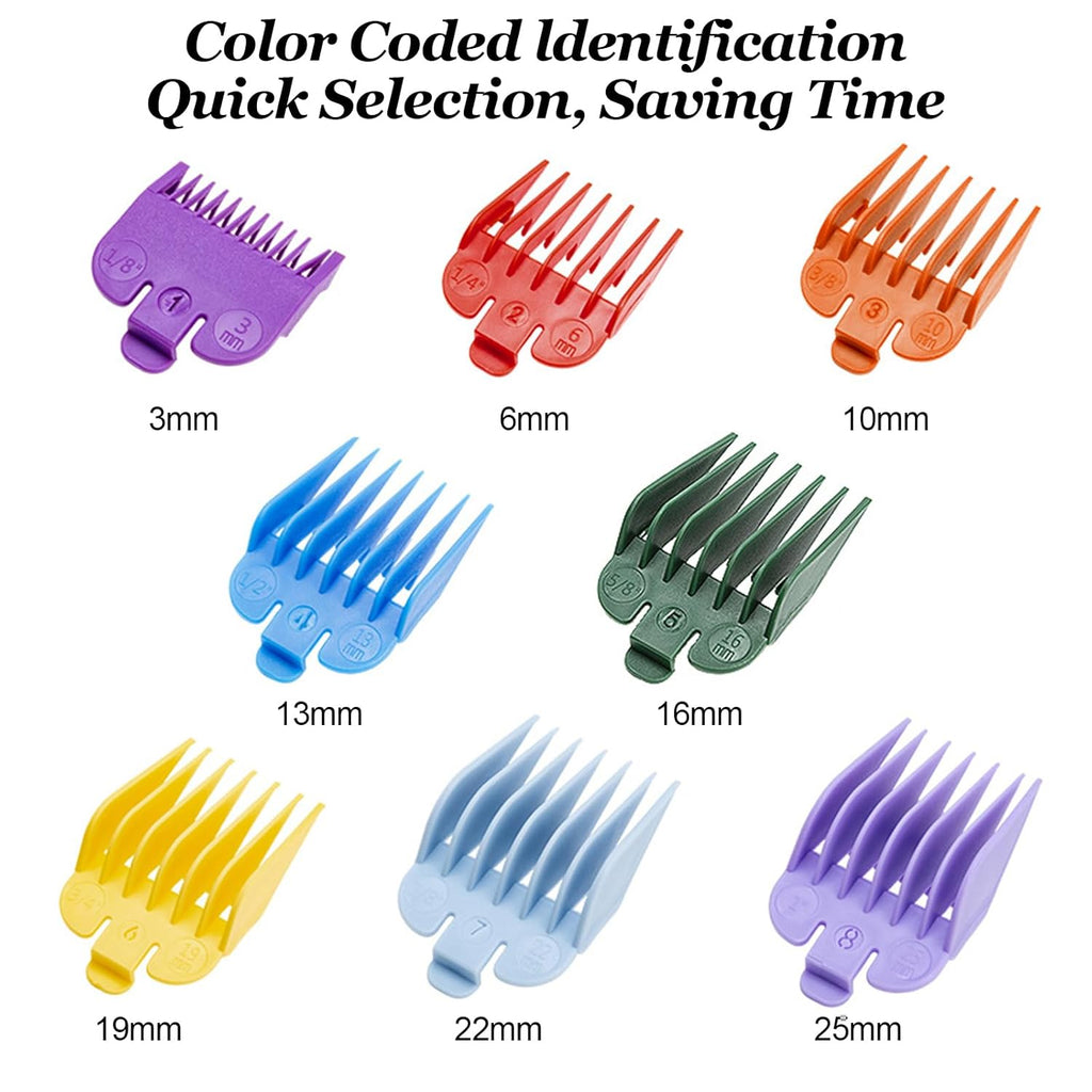 Hair Clipper Guards for Wahl Clippers 1/8" to 1" T4789