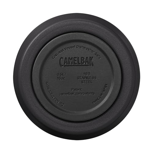 CamelBak Horizon 16oz Insulated Stainless Steel Tumbler with Tri-Mode Lid, Black S962379
