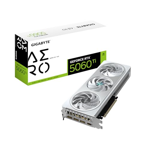GIGABYTE GeForce RTX 5060 Ti Gaming OC 16G Graphics Card, 16GB GDDR7, WINDFORCE Cooling I122
