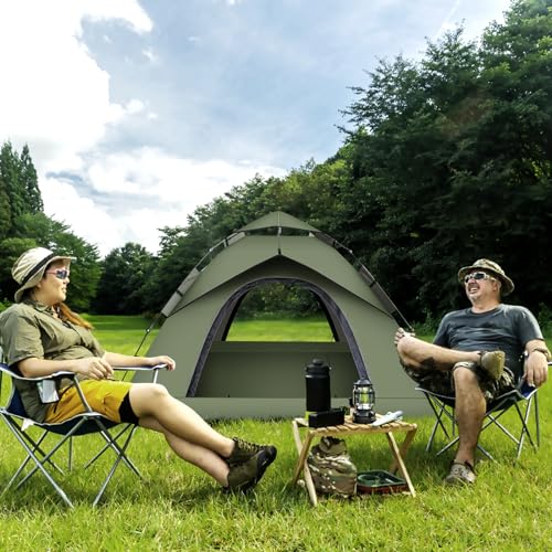 Instant Pop Up Tent for Camping 2-3 Person Waterproof O594456