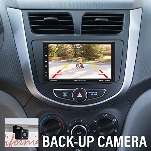 BOSS Audio Systems BCP62 6.2" Double Din Car Stereo with Apple CarPlay, Bluetooth, AM/FM I57328