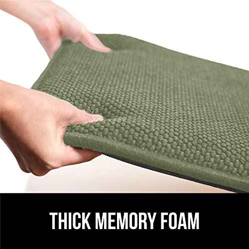 GORILLA GRIP Slip Resistant Chair Cushions, Memory Foam, Set of 2, Beige W525