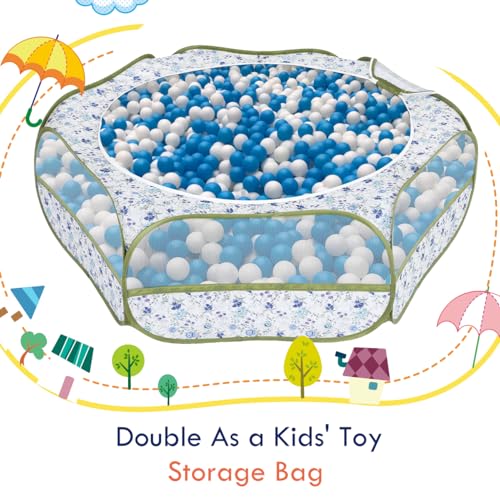 Pawaboo Small Animals Playpen, Waterproof Pet Cage Tent with Zippered Cover, Portable Outdoor Yard Fence, Green C9530