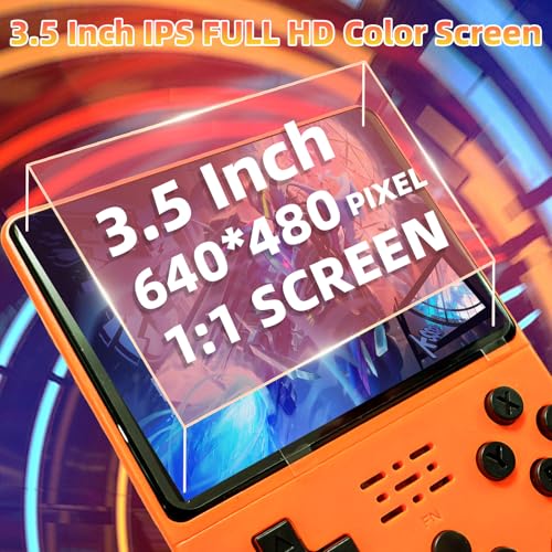 Handheld Game Console with 3.5 inch HD IPS Screen and 256G Card B564