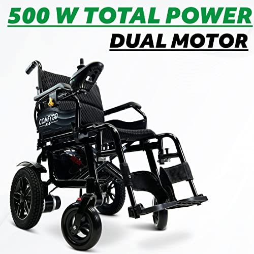ComfyGO Electric Power Wheelchair for Adults, Folding & Lightweight I206