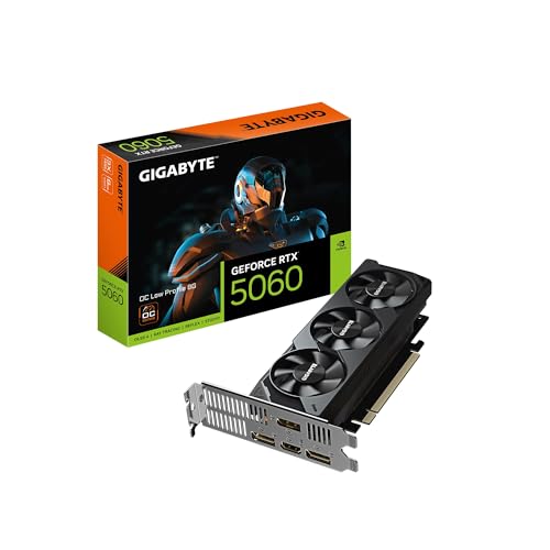 GIGABYTE GeForce RTX 5060 Gaming OC 8G Graphics Card, 8GB GDDR7, WINDFORCE Cooling M838