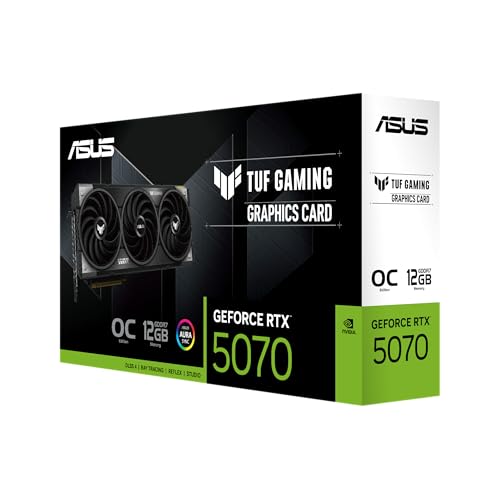 ASUS TUF Gaming GeForce RTX 5070 12GB GDDR7 OC Edition Graphics Card I58800