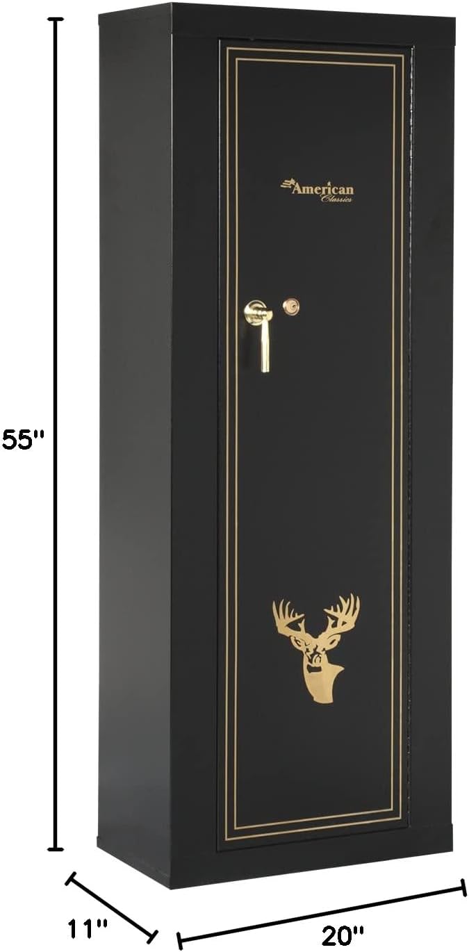 American Furniture Classics 10 Gun Metal Cabinet V553