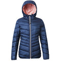 Rokka&Rolla Women's Lightweight Puffer Jacket Water-Resistant Hooded Winter Coat