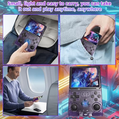 Handheld Game Console with 3.5 inch HD IPS Screen and 256G Card B564
