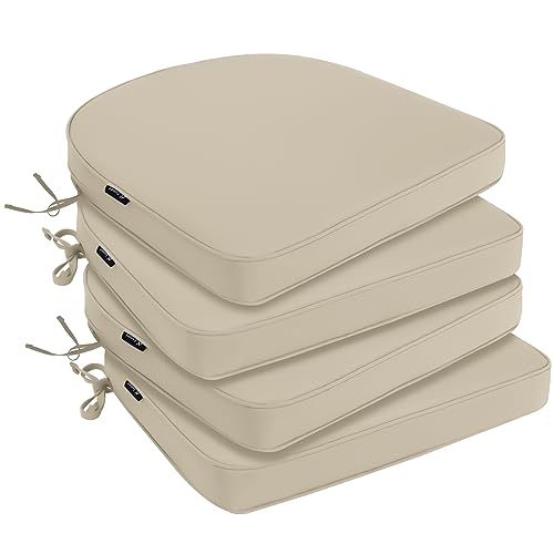 Favoyard Outdoor Chair Cushions 19"x19"x2" Set of 4 Waterproof U573530