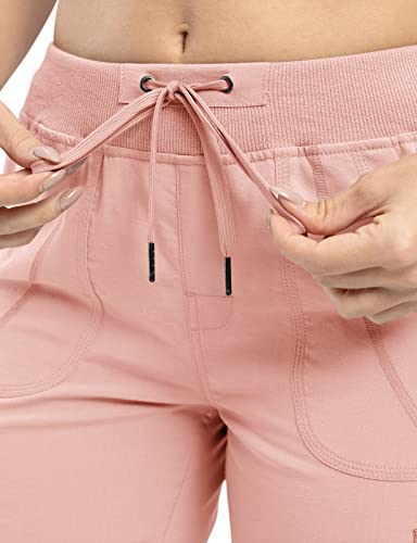 TBMPOY Women's Cargo Capris Quick Dry Hiking Pants S1977