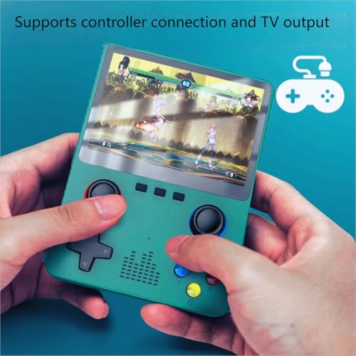 Ugonetend Retro Handheld Game Console with 3.5-inch Screen, 32G Card, 10000+ Games R862438