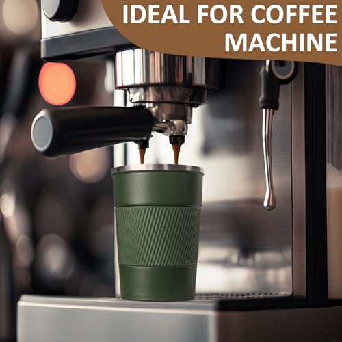 4 Pack Insulated Stainless Steel Coffee Mug with Lid, 17oz F309