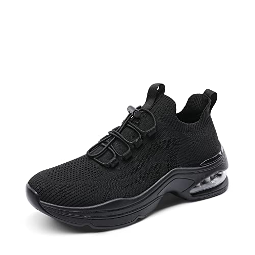 DREAM PAIRS Women's Walking Sneakers, Slip-on Air Cushion Slip Resistant Tennis Casual Gym Workout Chas Nurse Restaurant Work Shoes