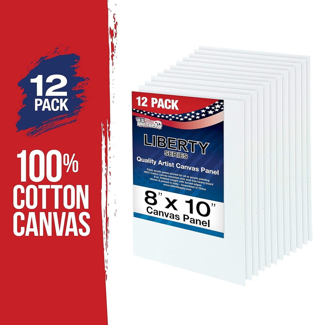 U.S Art Supply 87-Piece Deluxe Acrylic Painting Set with Aluminum Tabletop Easel R939
