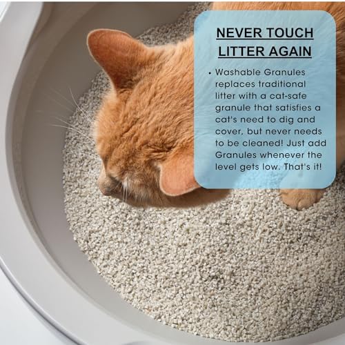 CatGenie A.I. Deluxe Self-Cleaning Automatic Cat Litter Box Z165