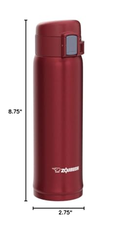 Zojirushi SM-SA60BA Stainless Steel Vacuum Insulated Mug, 20 oz, Black M947