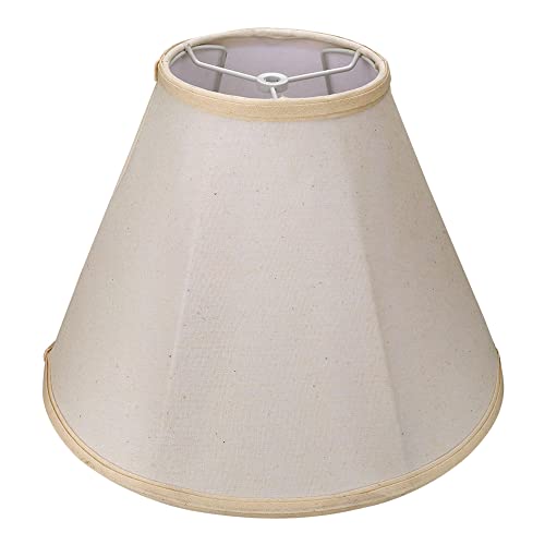 Double Royal Style Foldable Medium Lamp Shade Set of 2, Alucset Fabric O456849