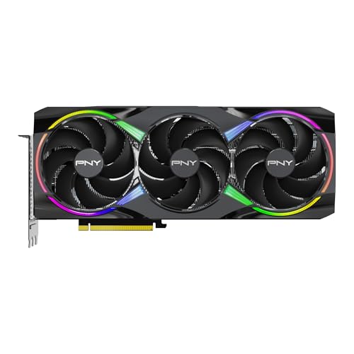 PNY NVIDIA GeForce RTX 5080 16GB ARGB Overclocked Triple Fan Graphics Card E78077