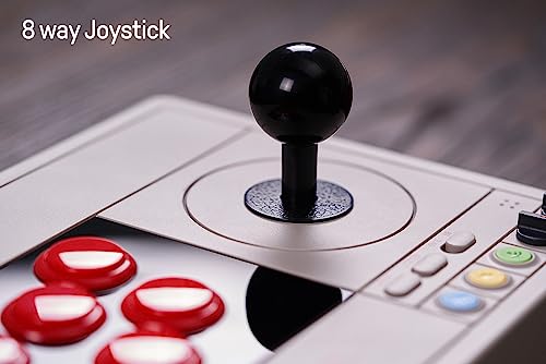 8Bitdo Arcade Stick for Switch & Windows, Wireless Bluetooth, 2.4G and Wired H47331