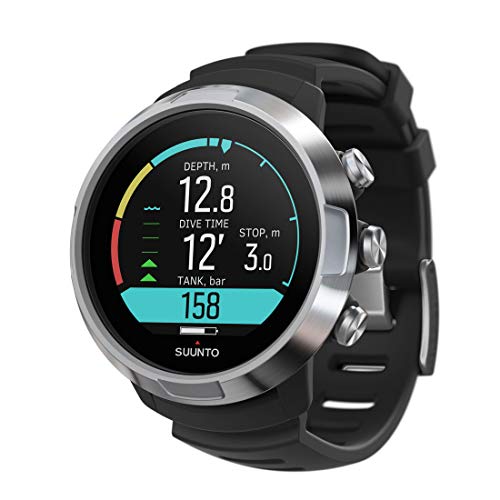 Suunto D5 Wrist Dive Computer with USB Cable, Black Z28576