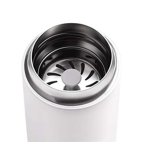 Fellow Carter Move Travel Mug 8 oz, Vacuum-Insulated Stainless Steel, Matte Grey W420
