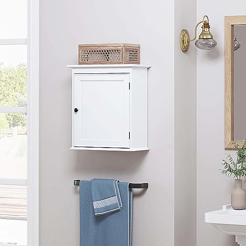 Spirich Small Wall Mounted Bathroom Cabinet, White E7850