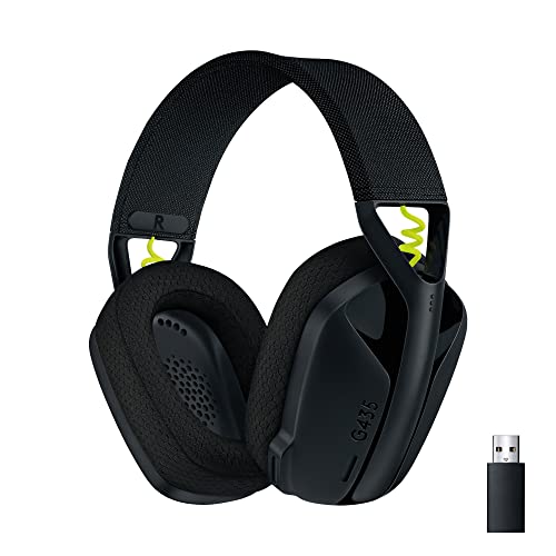 Logitech G435 LIGHTSPEED Wireless Bluetooth Gaming Headset - Black V87365