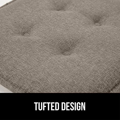 GORILLA GRIP Slip Resistant Chair Cushions, Memory Foam, Set of 2, Beige W525