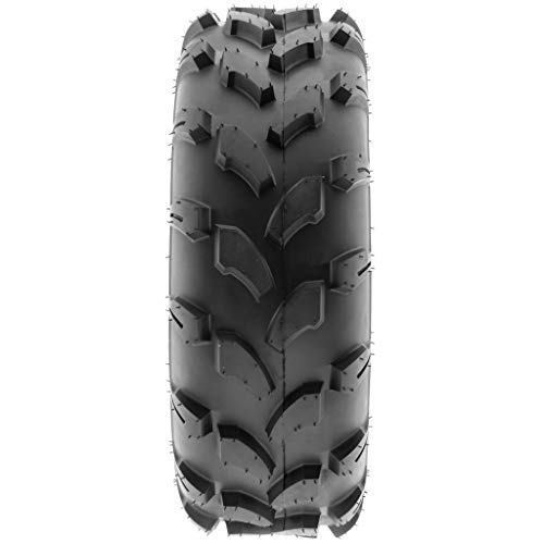 SunF A003 Off-Road Tire 19x7-8 6PR Directional Tread (Pair of 2) E7037