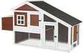 TRIXIE Natura 72-in Enclosed Outdoor Chicken Coop with a Run and Nesting Box